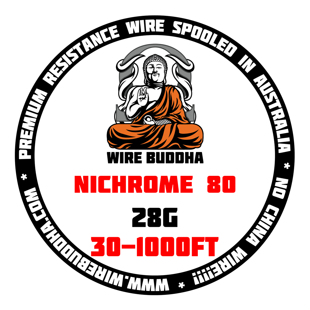 buddha wire 30ft / kanthal a1 or nichrome 80 buddha wire 30ft / kanthal a1 or nichrome 80