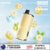 ALIBARBAR INGOT 9000 Puffs Banana Buzz import placeholder for 1017