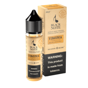 black note virginia tobacco (mellow & mildly sweet) 50vg/50pg 60ml