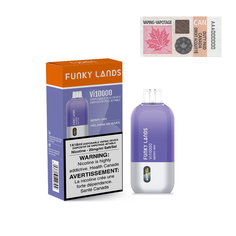 funky lands by elfbar vi10000 rechargeable disposable vape 18ml funky lands by elfbar vi10000 rechargeable disposable vape 18ml