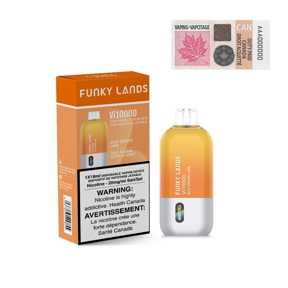 funky lands by elfbar vi10000 rechargeable disposable vape 18ml funky lands by elfbar vi10000 rechargeable disposable vape 18ml