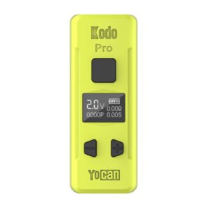 yocan kodo pro 510 vaporizer battery 400mah to be used with thc & cbd cartridges