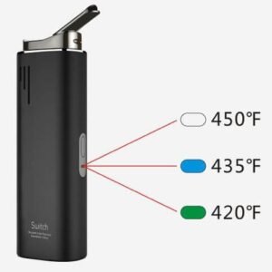airistech airis switch premium herb/oil/wax vaporizer kit unique 3 in 1 design