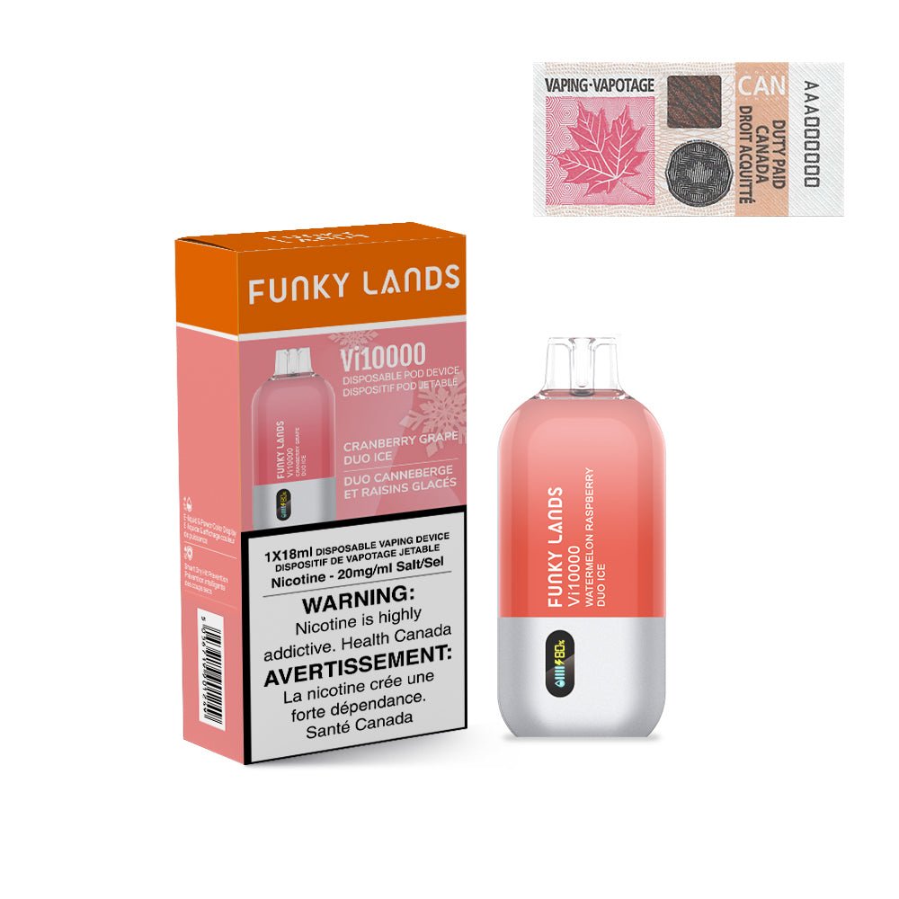 funky lands by elfbar vi10000 rechargeable disposable vape 18ml funky lands by elfbar vi10000 rechargeable disposable vape 18ml