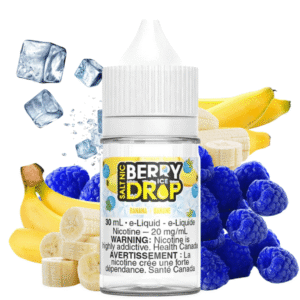 banana ice salt by berry drop e liquid