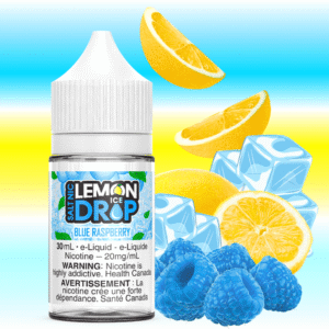 blue raspberry ice salt by lemon drop e liquid