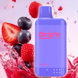 drip'n by envi 16k disposable vape triple berry