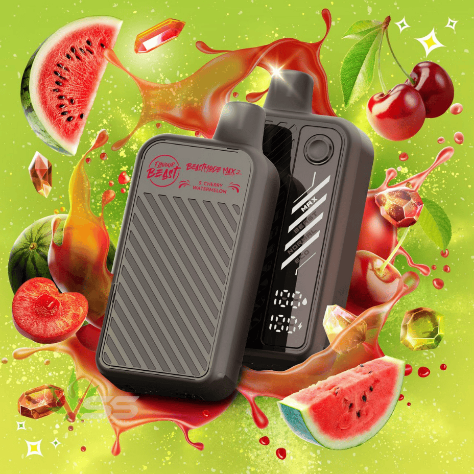 flavour beast mode max 2 50k disposable vape gushin s. cherry watermelon flavour beast mode max 2 50k disposable vape gushin s. cherry watermelon
