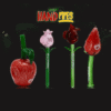 Ganja Vibes Glass Weed Hand Pipes-5" import placeholder for 7181439270975