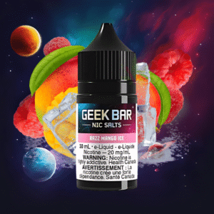 geek bar nic salt razz mango ice