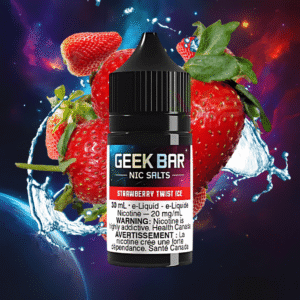 geek bar nic salt strawberry twist ice