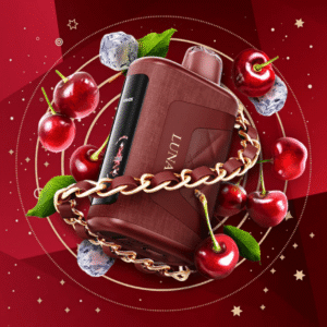 kraze luna 42k disposable vape scarlet cherry g ice