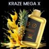 Kraze Mega X 48K Disposable Vape - Tangy Pineapple Ice import placeholder for 8068270260287