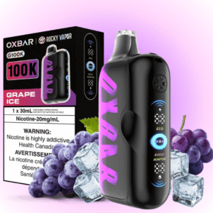 oxbar g100k disposable vape grape ice