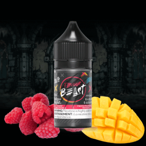 ragin' razz mango iced salts by flavour beast e liquid