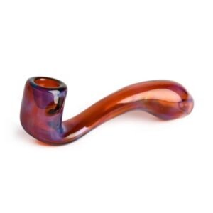 red eye glass sherlock hand pipe 5.5"