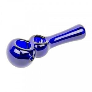 red eye glass twice baked 4.5" hand pipe red eye glass twice baked 4.5" hand pipe