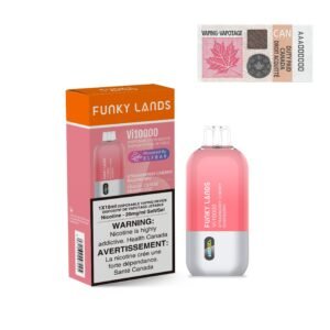 funky lands by elfbar vi10000 rechargeable disposable vape 18ml