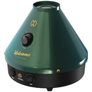 storz & bickel volcano classic dry herbs vaporizer 25 years edition green